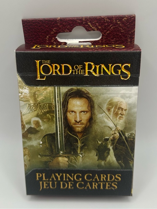 Lord of the Rings Other - The Lord of the Rings Playing Cards 🆕